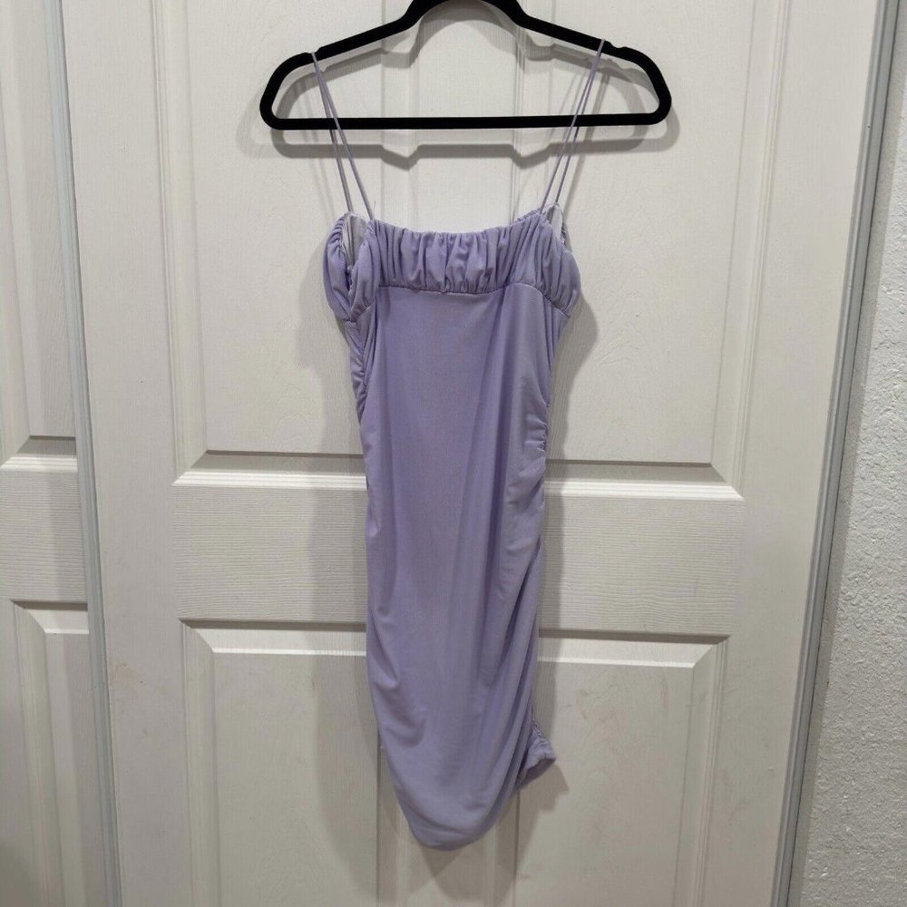 Princess Polly‎ Spaghetti Strap Mini Dress Womens Size 8 Purple Penney Regular - Picture 6 of 8